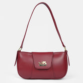 Pearl Maroon Shoulder Bag