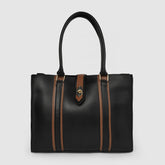 Zoya Large Black tote Bag