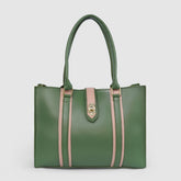 Zoya Large Green tote Bag