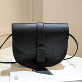 Charm Black Shoulder Bag