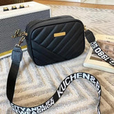 Aura Black Cross Body Bag Shoulder Bag MF Fashion