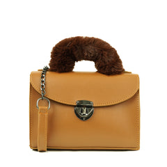Peeka Brown Cross Body Bag