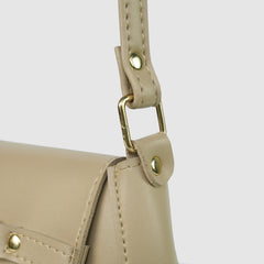 Ivory Beige Shoulder Bag