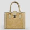 Urban Croc texture Beige Bag