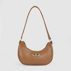 OPAL BROWN SHOULDER BAG