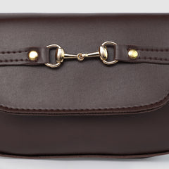 Ivory Chocolate Shoulder Bag