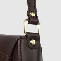 Ivory Chocolate Shoulder Bag
