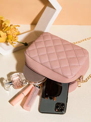 PINK LUXE CROSS BODY BAG