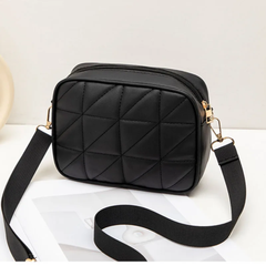 Grace Quilted Black Cross Body Bags