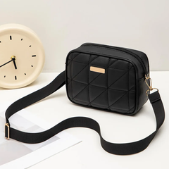 Grace Quilted Black Cross Body Bags