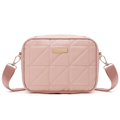 Grace Quilted Pink Cross Body Bags