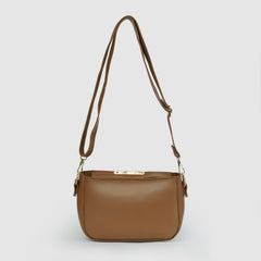 Zuri Brown Shoulder Bag
