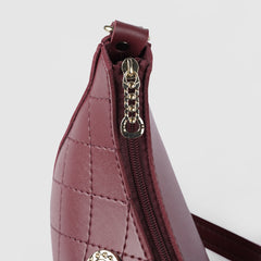 OPAL MAROON SHOULDER BAG