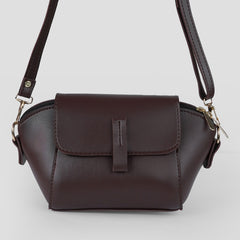 Aura Mini  Choco Crossbody bag