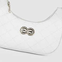 OPAL WHITE SHOULDER BAG
