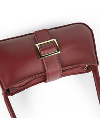 Royal Maroon Shoulder Bag