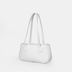 Classic White Shoulder Bag