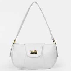 Pearl White Shoulder Bag