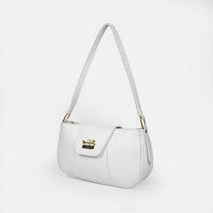 Pearl White Shoulder Bag