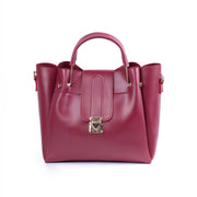 ELEGANCCE MAROON 3PCS HANDBAGS