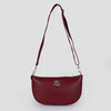 Midnight Maroon Crossbody Bag