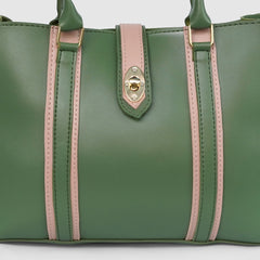 Zoya Large Green tote Bag