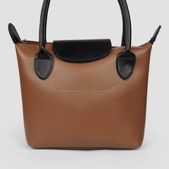 Elara Brown Tote Bag