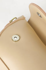 Sleek Beige Shoulder Bag