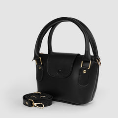 Valisa Black Shoulder Bag