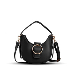 Loop Black Shoulder Bag