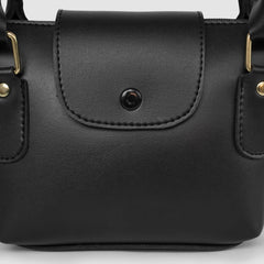 Valisa Black Shoulder Bag