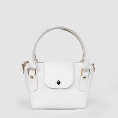 Valisa White Shoulder Bag