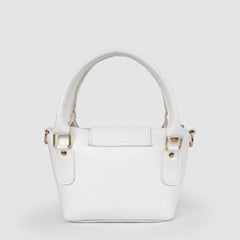 Valisa White Shoulder Bag