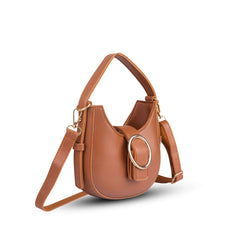 Loop Brown Shoulder Bag