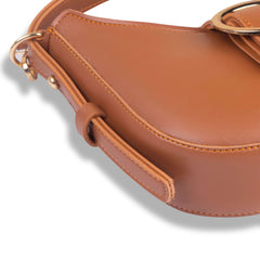 Loop Brown Shoulder Bag