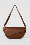 Sleek Chocolate Shoulder Bag