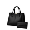 DOVE BLACK BAG with free wallet