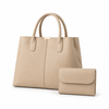 DOVE BEIGE BAG WITH FREE WALLET