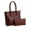 Evora choco Tote Bag With Free clutch