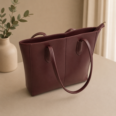Evora choco Tote Bag With Free clutch