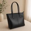 Evora Black Tote Bag