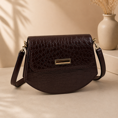Tulip Choco Crossbody Bag