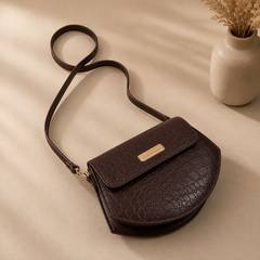 Tulip Choco Crossbody Bag