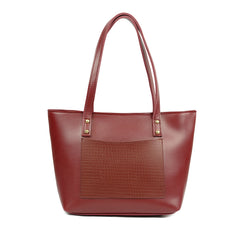 REENA MAROON TOTE BAG