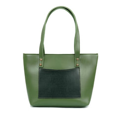 REENA GREEN TOTE BAG