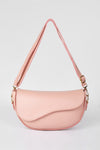 Sleek Pink Shoulder Bag