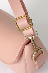 Sleek Pink Shoulder Bag