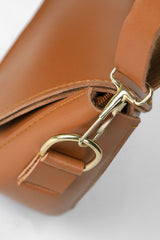 Sleek Brown Shoulder Bag