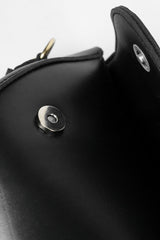 Sleek Black Shoulder Bag