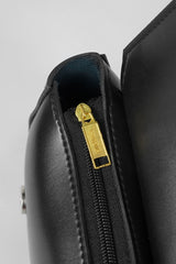Sleek Black Shoulder Bag